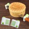 2pcs 5 Layer Adjustable Cake Cutting Leveler Creative Kitchen Tool For Effortless Slicing Cutting