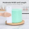 my-11134207-7rasc-mcrmnllkfdhx27.webp 4PCS Comb Scraper Comb Smoothing Tool Scraper Baking Tools Plastic Serrated Cake Scraper Edge Tool