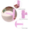 my-11134207-7rasg-mc06vjrs7al33d.webp Adjustable Cake Scraper Blue Pink Icing Smoother for Perfect Cakes Cake Decorating