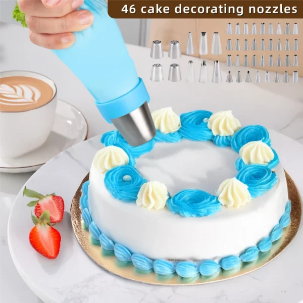 my-11134207-7rasi-mbw4iorei65258.webp 238 Piece Ultimate Blue Baking Set Cake Decorating Tools Set Piping Tips Fondant Tools Complete Kit