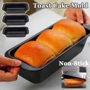 my-11134207-820lb-meuxemku6adfd7.webp Non Stick Toast Cake Mold Rectangle Carbon Steel bread box baking pan Oven Baking Tray