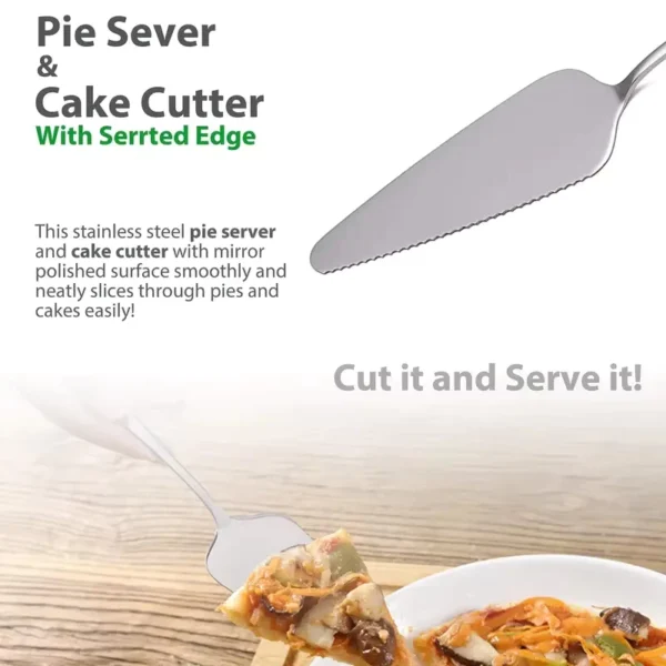 my-11134207-820li-mfmd7o4ogzk91e.webp 1PC Stainless Steel Serrated Cake Pizza Cutter All in One Slicer Dishwasher Safe Kitchen Baking Tool