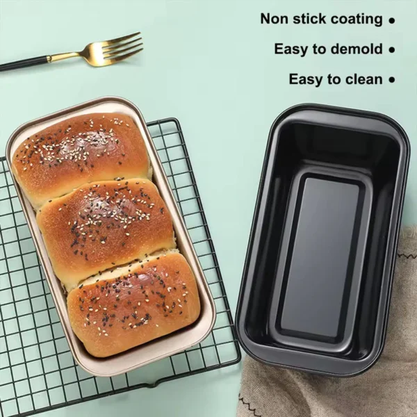 sg-11134201-7rdwf-mchiisi3y6yf59.webp Non Stick Toast Cake Mold Rectangle Carbon Steel bread box baking pan Oven Baking Tray